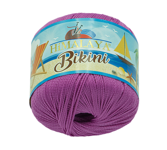 Příze BIKINI - fuchsiová - 50g / 165 m