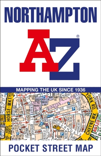 Northampton A-Z Pocket Street Map
