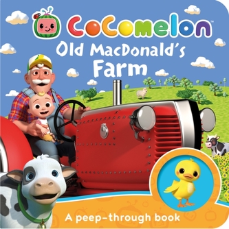 Official Cocomelon: Old MacDonald's Farm: A peep-through book