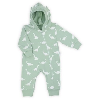 Kojenecký teplákový overal s kapucí Nicol Ivo - velikost 74 (6-9m)