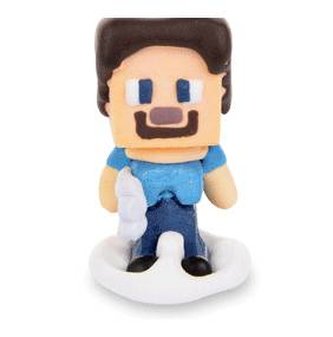 Cukrová figurka Minecraft Steve 2,5cm - Modecor