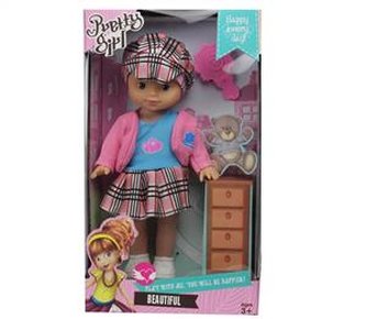 Lalka o wysokości 26 cm.