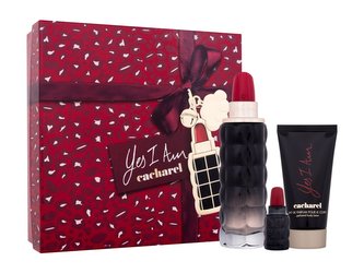 Cacharel Yes I Am parfémovaná voda 75 ml + parfémovaná voda 5 ml + tělové mléko 50 ml