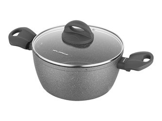 HRNEC LAVA STONE 16CM 1,2L ŠEDÝ MG