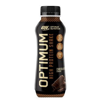 Optimum High Protein Shake - Optimum Nutrition - vanilka - 330 ml