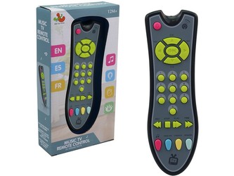 Ovladač na baterie, se světlem a hudbou, 17,5 x 4,5 x 22 cm