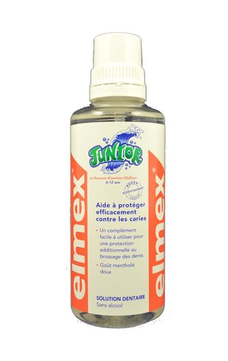 ELMEX ústní voda 400ml Junior