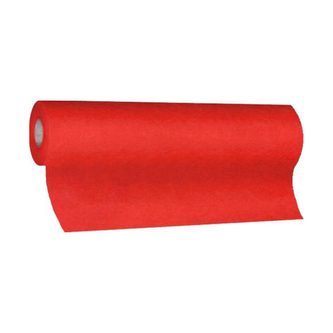 Středový pás Premium 24 m x 40 cm červený