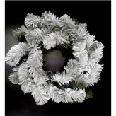 Vánoční věnec - zasněžený, průměr 35 cm