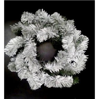Vánoční věnec - zasněžený, průměr 35 cm