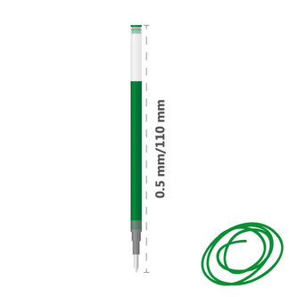 Náplň do gelového pera, zelená, 0,32mm, pro pera se stiskacím mechanismem, PILOT