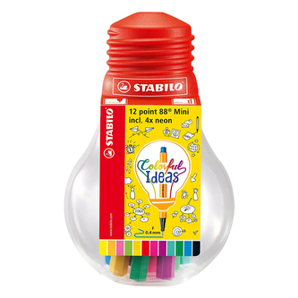 Liner STABILO point 88 sada 12 ks Mini Colorful Ideas