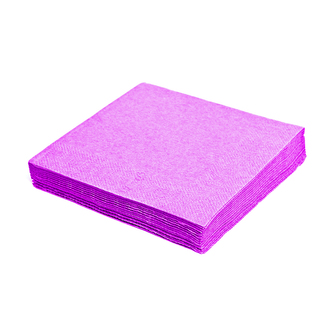 Ubrousky 2-vrstvé 33 x 33 cm sv.fialové 50 ks