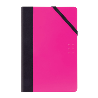 Zápisník linkovaný MILAN 210 x 140 mm růžový