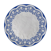 Krajky dekor. kulaté 34 cm (100 ks v bal.)