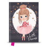 Památník 14x18 cm, 80 l., čistý - Little Princess