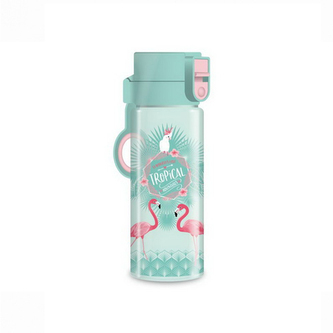 Láhev plastová 475ml - Flamingo