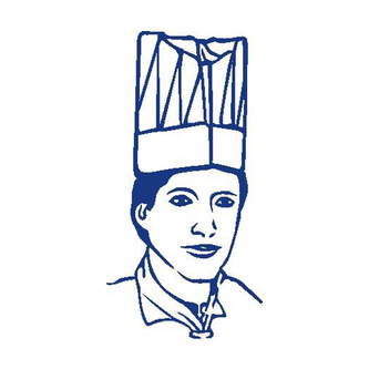 Kuchařská čepice vysoká bílá 23 cm (10 ks v bal.)