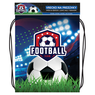 Vrecko na prezuvky s potlačou - Seria 5 - Football Team