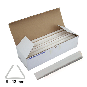 Násuvné lišty Relido 9-12 mm bílé