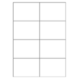 Etikety VICTORIA A4 / 100 ks, 105x74 - 8 etiket, bílé