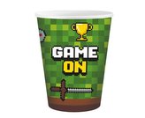 Papírový kelímek 266ml 6ks Game on - Godan