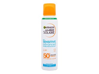 Garnier Ambre Solaire Opalovací přípravek na tělo Sensitive Advanced Invisible Protection Mist 150 ml SPF50+ unisex