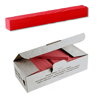 Křída školská karmínovo červená, sada 100 ks