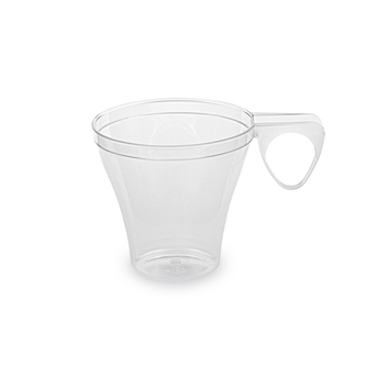 Šálka číra s uškom 0,08 l [40 ks]