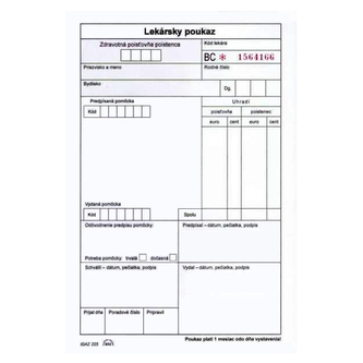 Poukaz na zdravotnický prostředek (225)