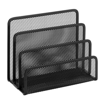 Drátěný stojan na dopisy, černý