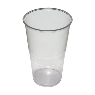 Pohár průhledný 0,5 l, 10 ks