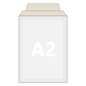 Obálka kartonová - formát A2, 1 ks