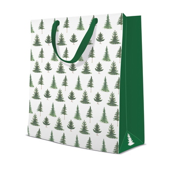 Dárková taška PAW Conifer Trees, large - 26,5x33,5x13 cm