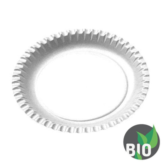 Talíř papírový mělký 15 cm, 100 ks