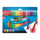 Voskovky MAPED "COLOR`PEPS", 24 ks