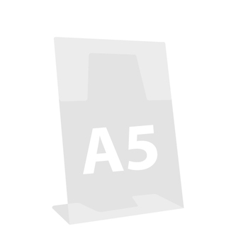 Stojan na dokumenty "L", nakloněný, A5 148x210 mm