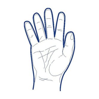 Rukavice jednorázové LDPE pro muže, velikost L, (100 ks v bal.)