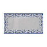 Krajky dekor. hranaté 20 x 40 cm (100 ks v bal.)