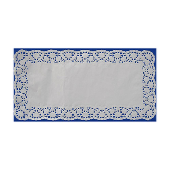 Krajky dekor. hranaté 20 x 40 cm (100 ks v bal.)