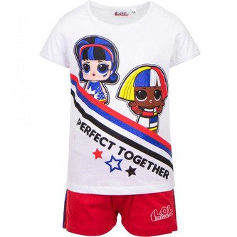 KOMPLET TRIČKO A KRAŤASY LOL - velikost 8
