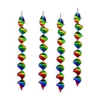Spirály lesklé 60 cm (4 ks v bal.)