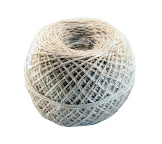 Motouz lněný bílý 100 g