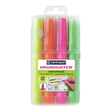 Zvýrazňovač CENTROPEN 8552 - sada 4 ks