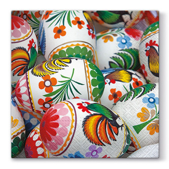 Ubrousky PAW L 33x33cm Folky Easter