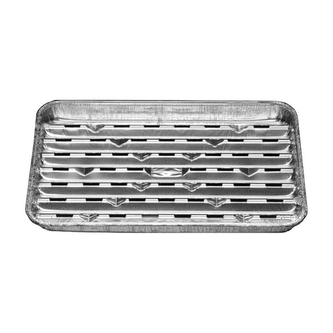 Tácek Alu na gril 34,4 x 22,4 cm, 3 ks