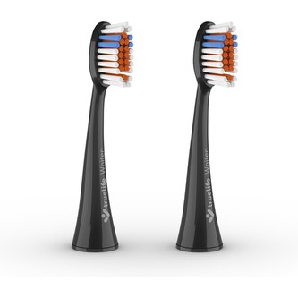 TrueLife SonicBrush K-series heads Whiten black 2 pack