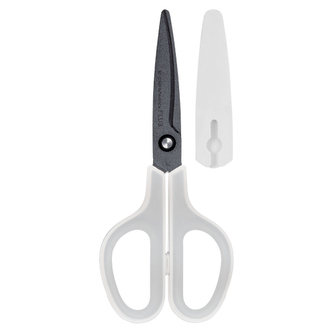 Nůžky "Fitcut Curve", bílá, univerzální, 17,5 cm, PLUS 35056