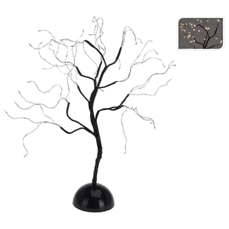 Stromek - svítící 90 LED teplá bílá, 40 cm