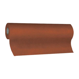 Středový pás Premium 24 m x 40 cm hnědý